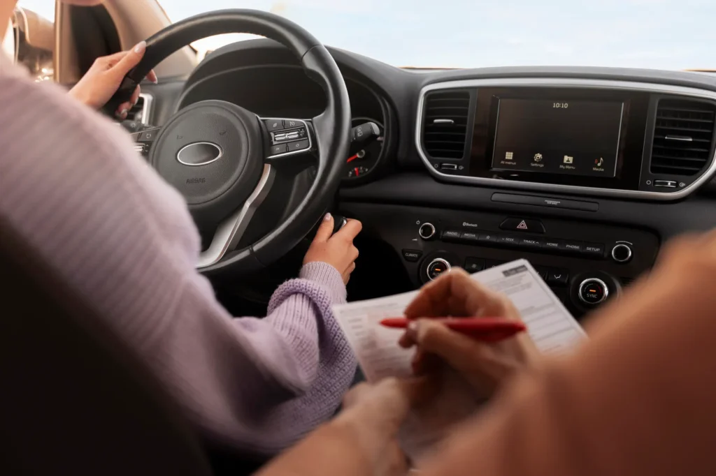 Female driving instructors in Church Lawton offering supportive lessons for learner drivers