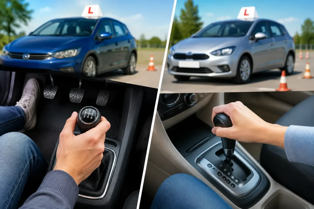 Choosing Between Manual and Automatic Lessons